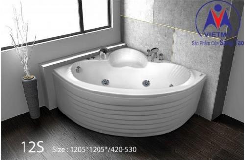 lựa chọn kích thước bồn tắm góc phù hợp với phòng tắm