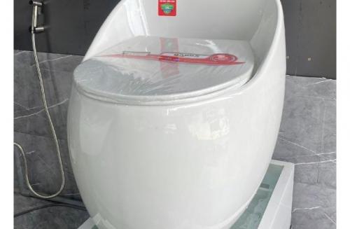 Bệt trứng giá rẻ, bồn cầu trứng giá rẻ
