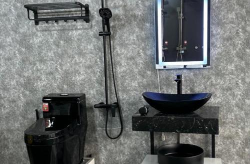 Combo thiết bị vệ sinh màu đen giá rẻ chỉ từ  7 triệu đồng