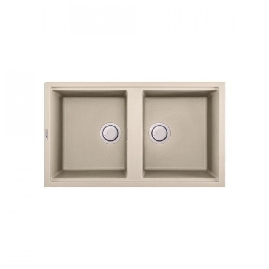 Chậu rửa chén đá nhân tạo Malloca BIANCO K-45062