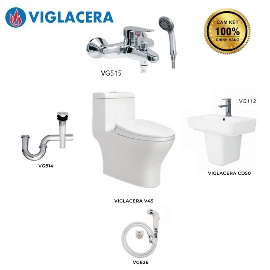 Combo thiết bị vệ sinh Viglacera LUX 11