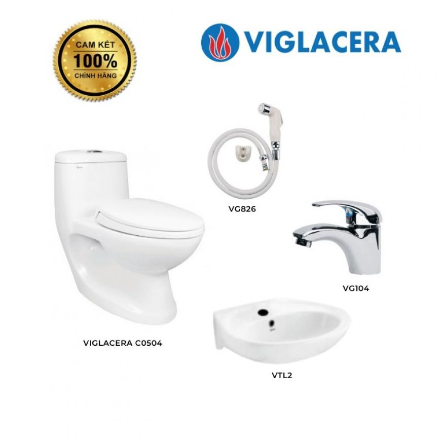 Combo thiết bị vệ sinh Viglacera LUX 12A