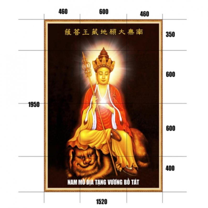 Gạch tranh 5D Đạo Phật 08