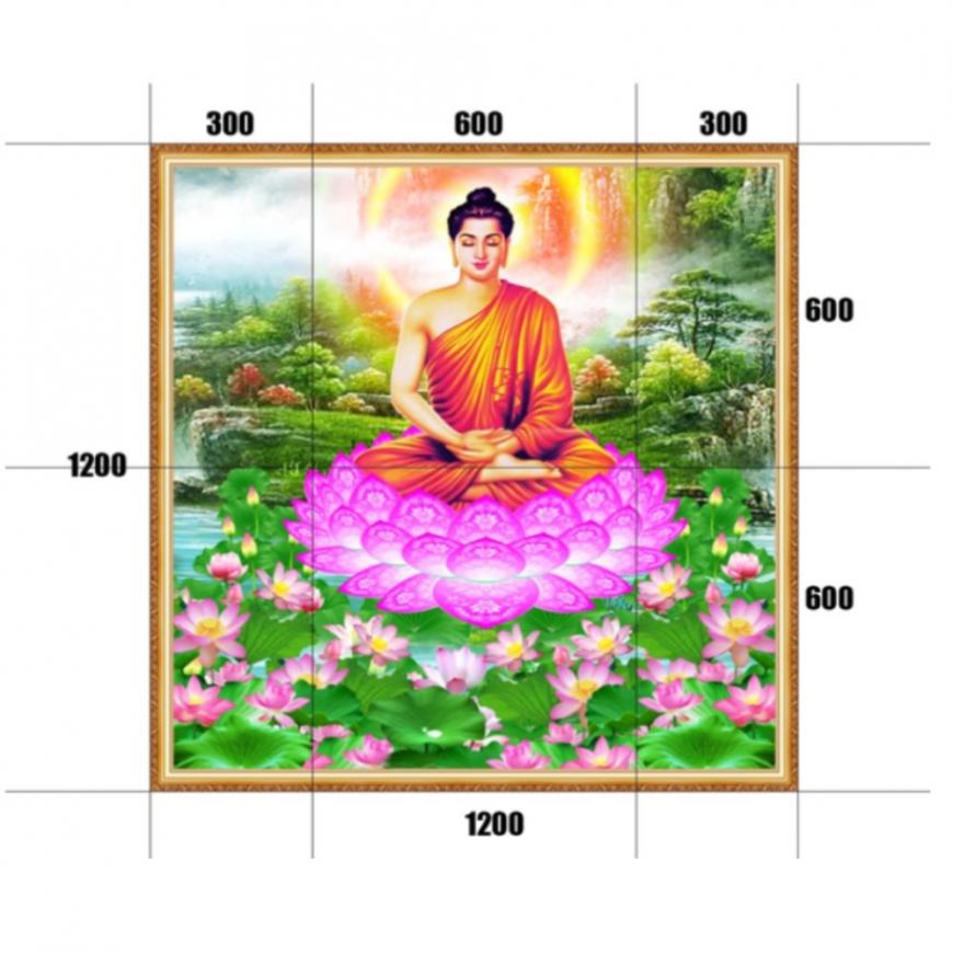 Gạch tranh 5D Đạo Phật 14