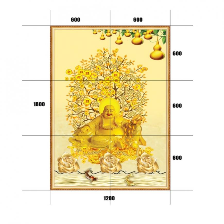 Gạch tranh 5D Đạo Phật 30