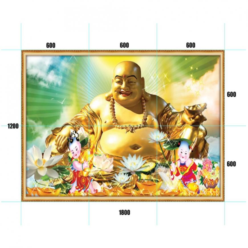 Gạch tranh 5D Đạo Phật 34