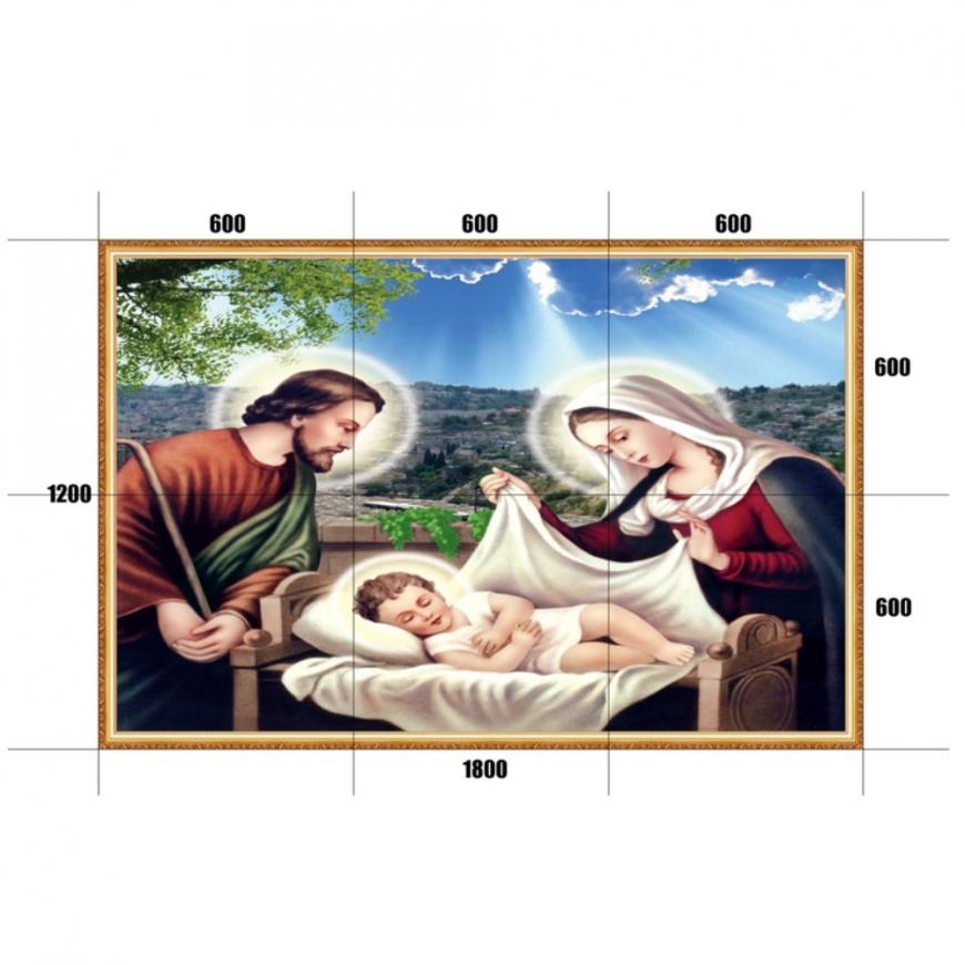 Gạch tranh 5D Đạo Công Giáo DCG05
