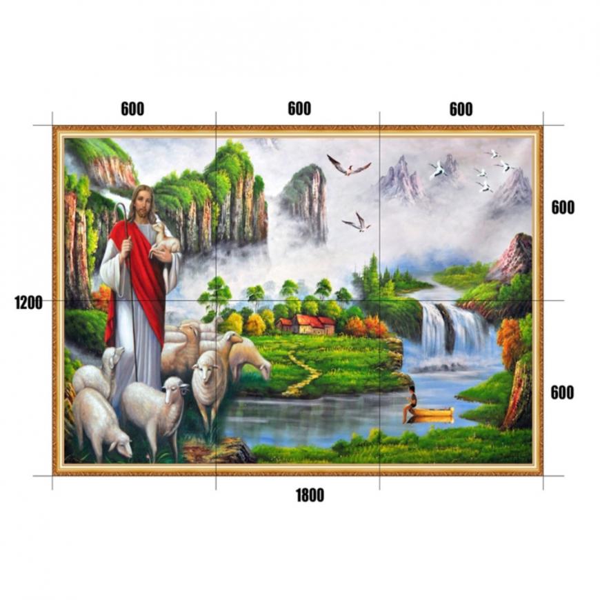 Gạch tranh 5D Đạo Công Giáo DCG08