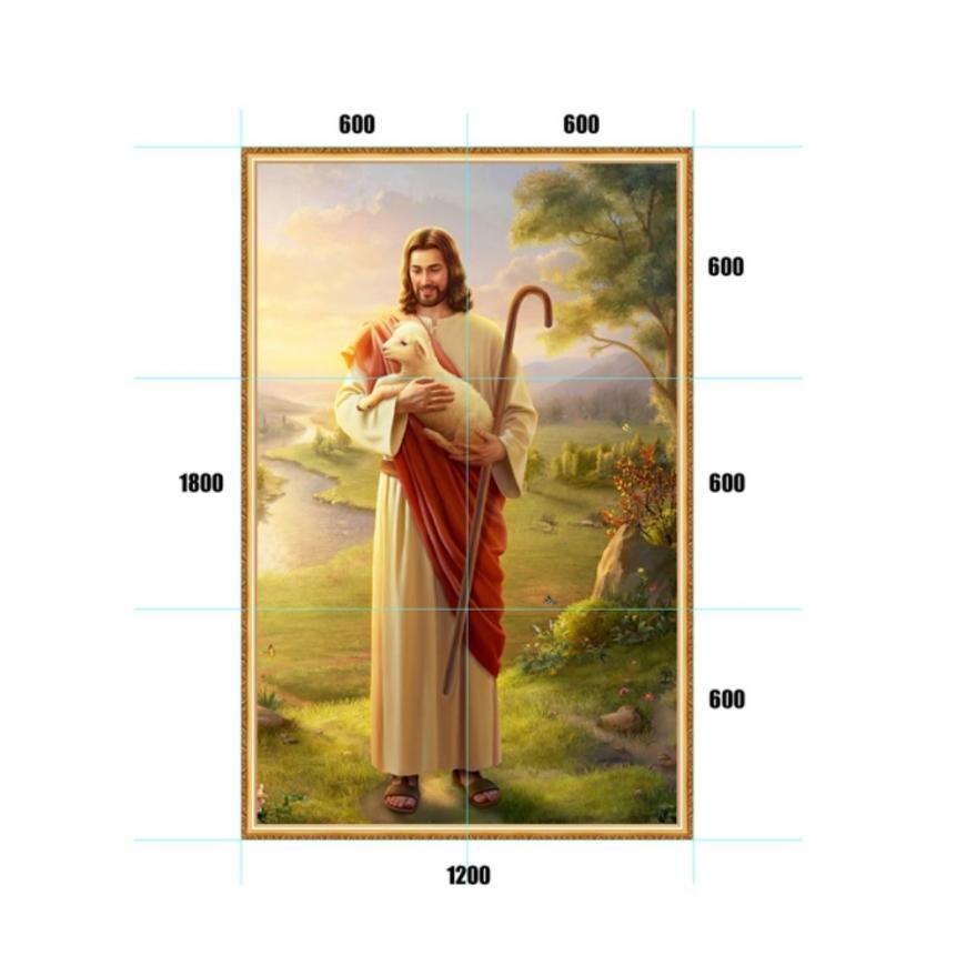 Gạch tranh 5D Đạo Công Giáo DCG10