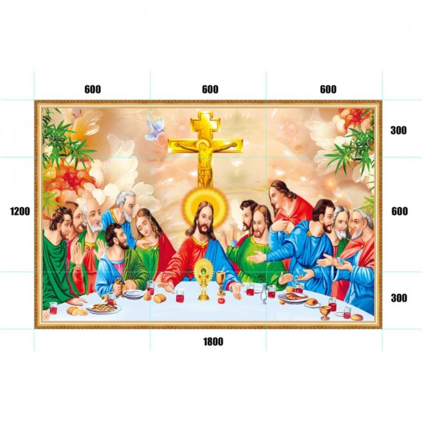 Gạch tranh 5D Đạo Công Giáo DCG40