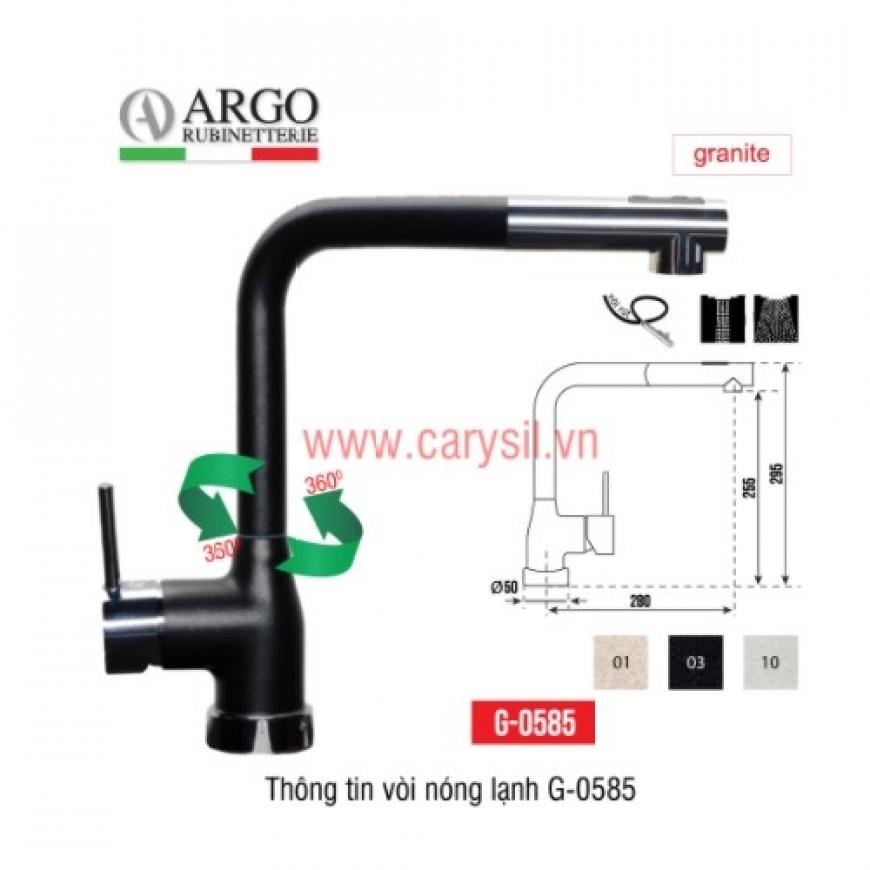 vòi rửa chén Argo G-0585