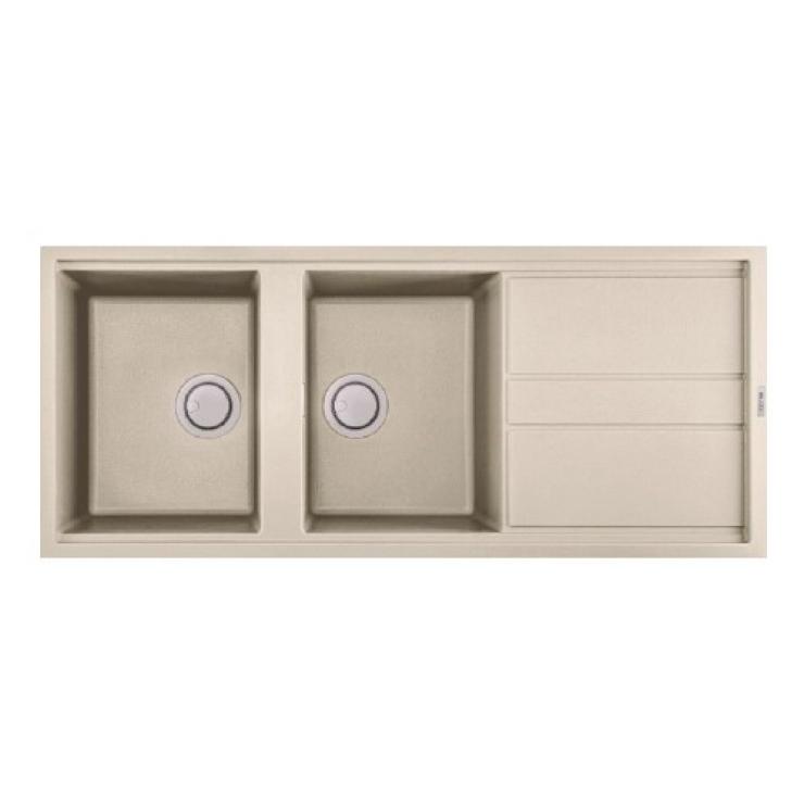 Chậu rửa chén đá nhân tạo Malloca BIANCO G-50062