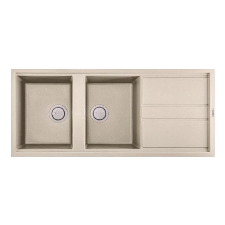 Chậu rửa chén đá nhân tạo Malloca BIANCO K-50062
