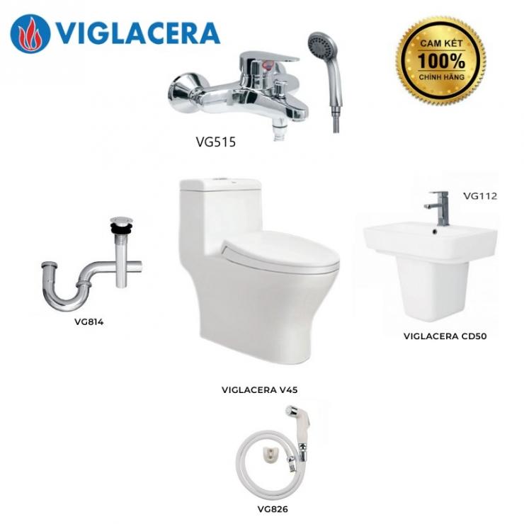 Combo thiết bị vệ sinh Viglacera LUX 11