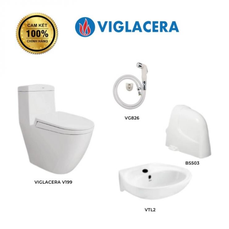 Combo thiết bị vệ sinh Viglacera LUX 12