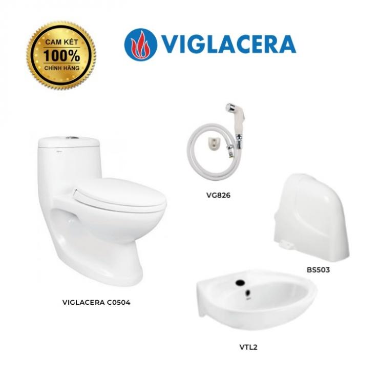 Combo thiết bị vệ sinh Viglacera LUX 14