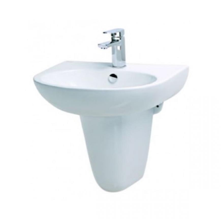Lavabo treo tường Caesar L2152 chân treo P2443