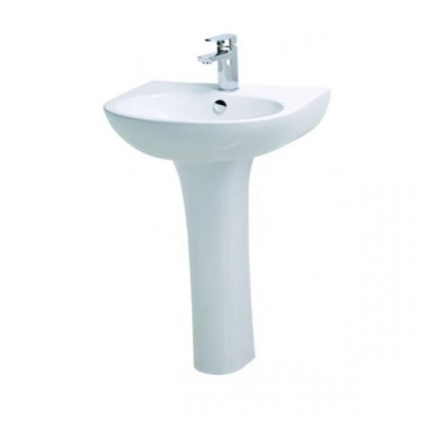 Lavabo treo tường Caesar L2152 chân treo P2445
