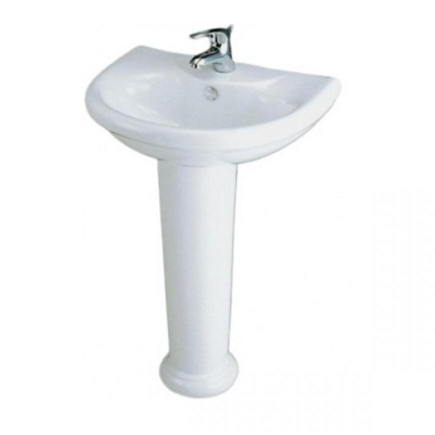Lavabo treo tường Caesar L2230 chân treo P2432