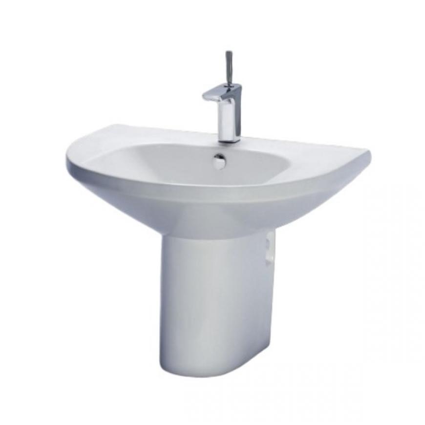 Lavabo treo tường Caesar LF2270 chân treo PF2470