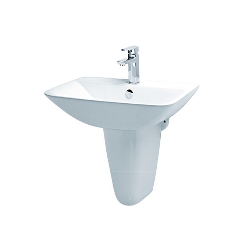 Lavabo treo tường Caesar L2365 chân treo P2443