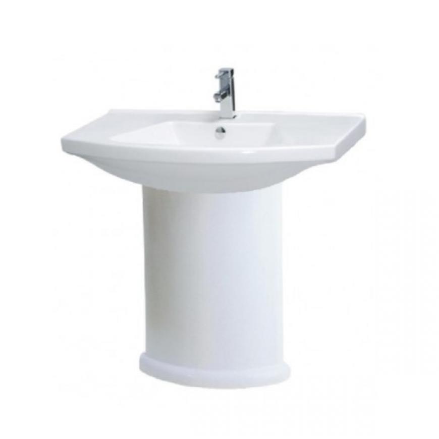Lavabo treo tường Caesar LF5312 chân treo PF2412