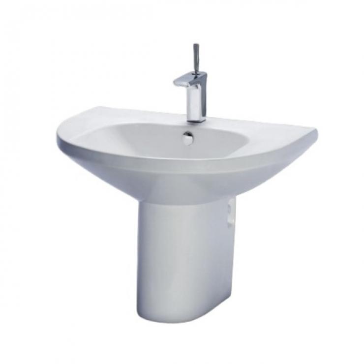 Lavabo treo tường Caesar LF2270 chân treo PF2470