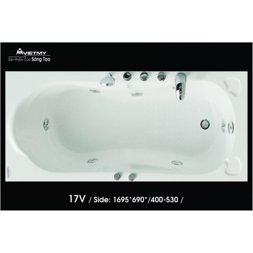 Bồn tắm xây Việt Mỹ 17V