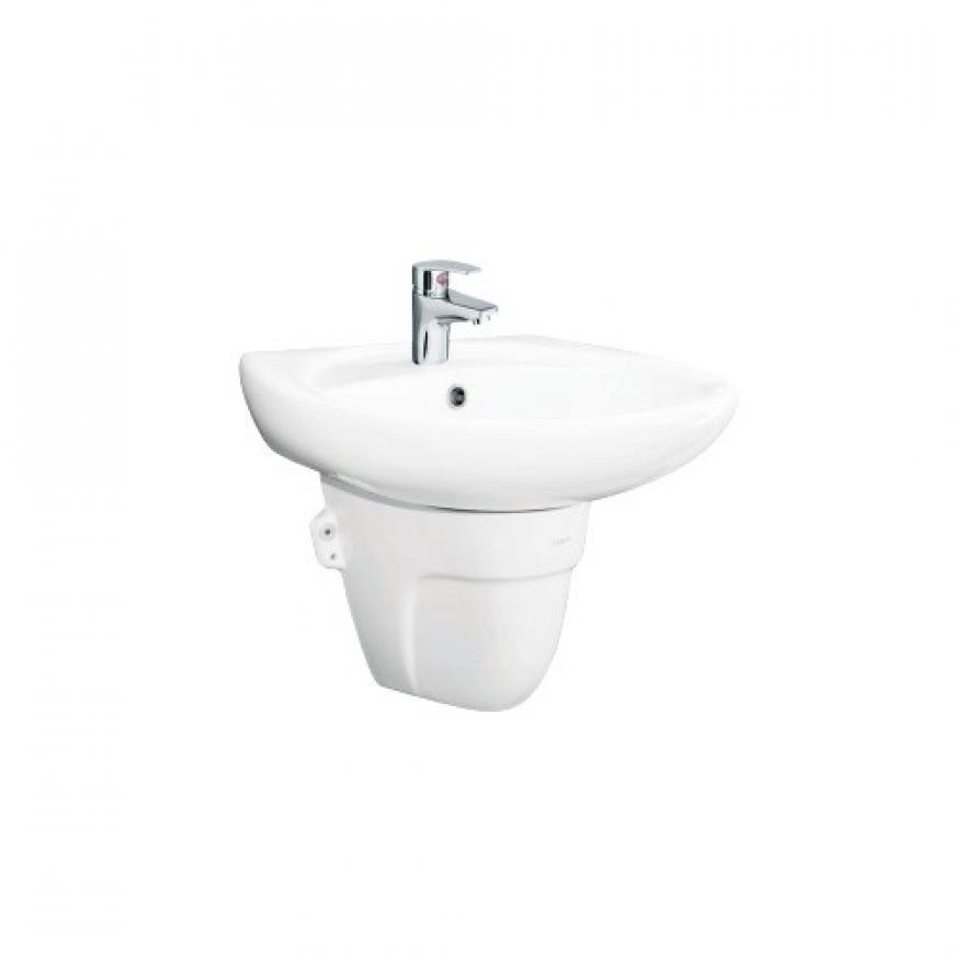 Lavabo treo tường Viglacera BS409 chân chậu BS502