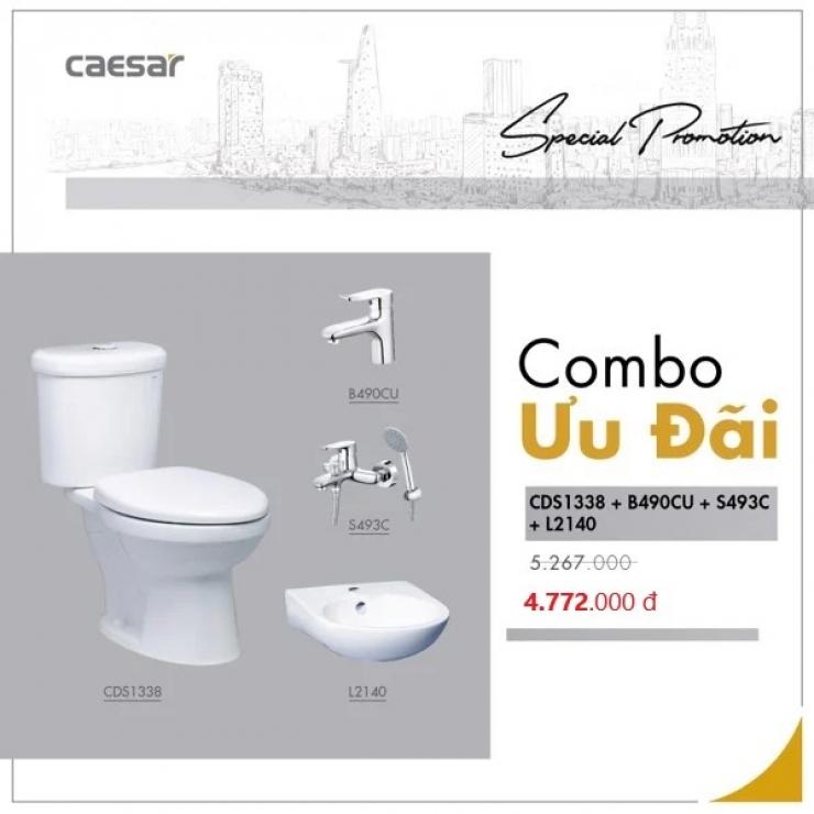 Combo thiết bị vệ sinh Caesar 04