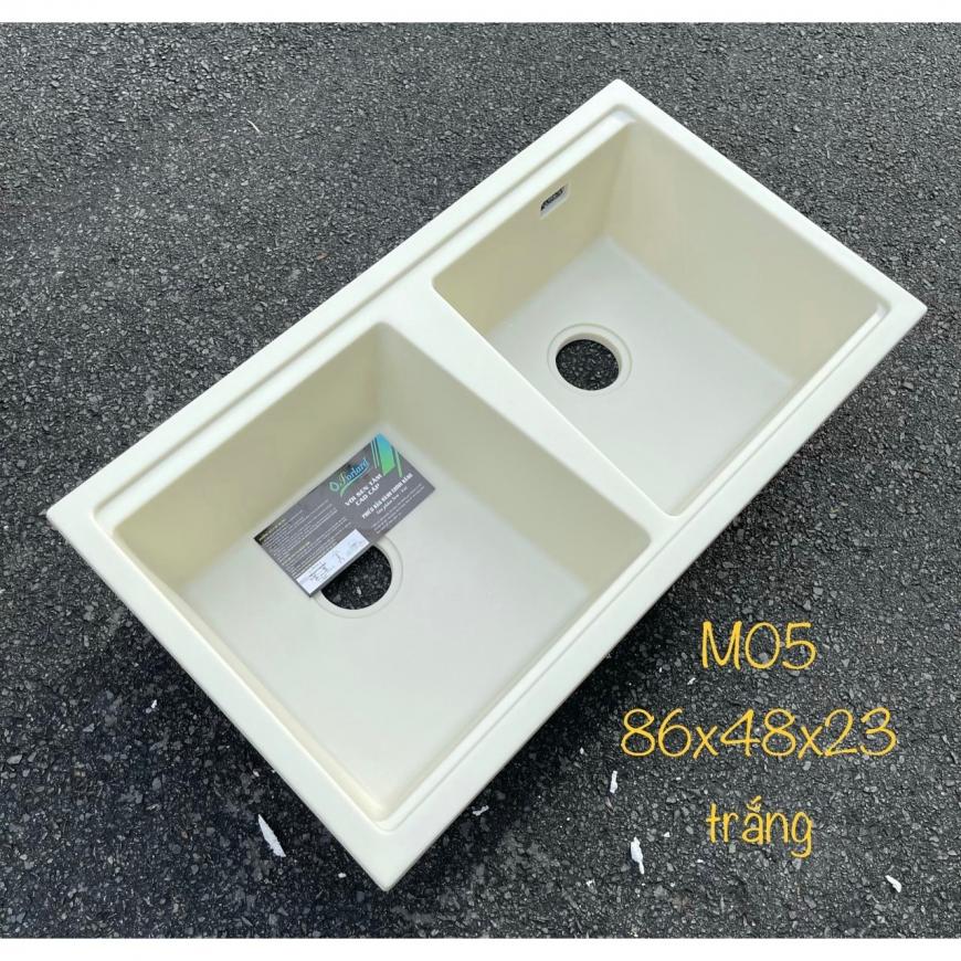 Chậu rửa chén đá nhân tạo M05