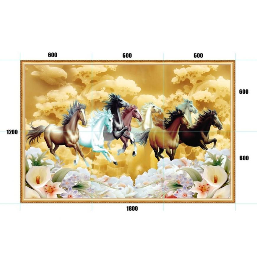 Gạch tranh mã đáo thành công MD09