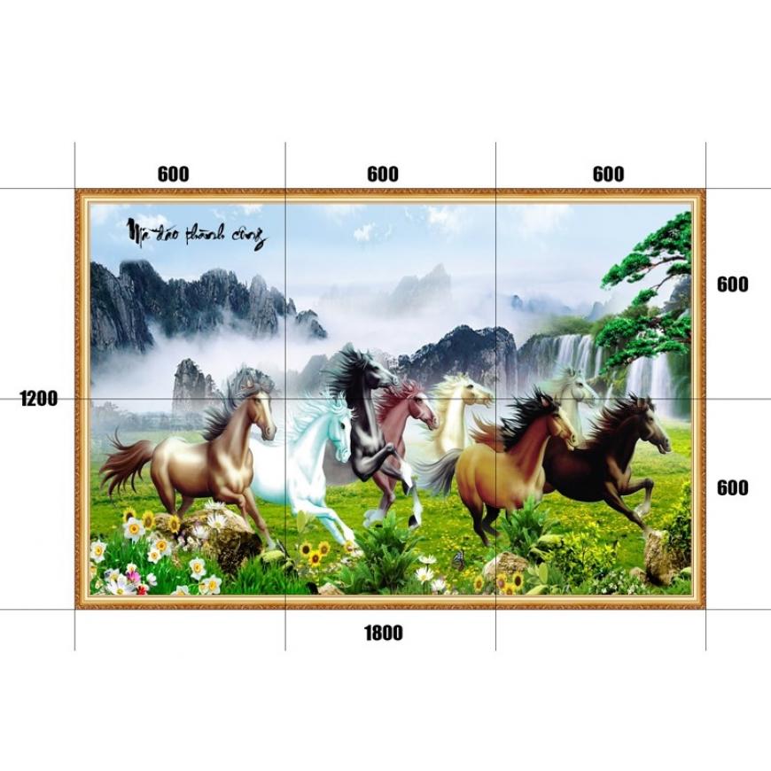 Gạch tranh mã đáo thành công MD29