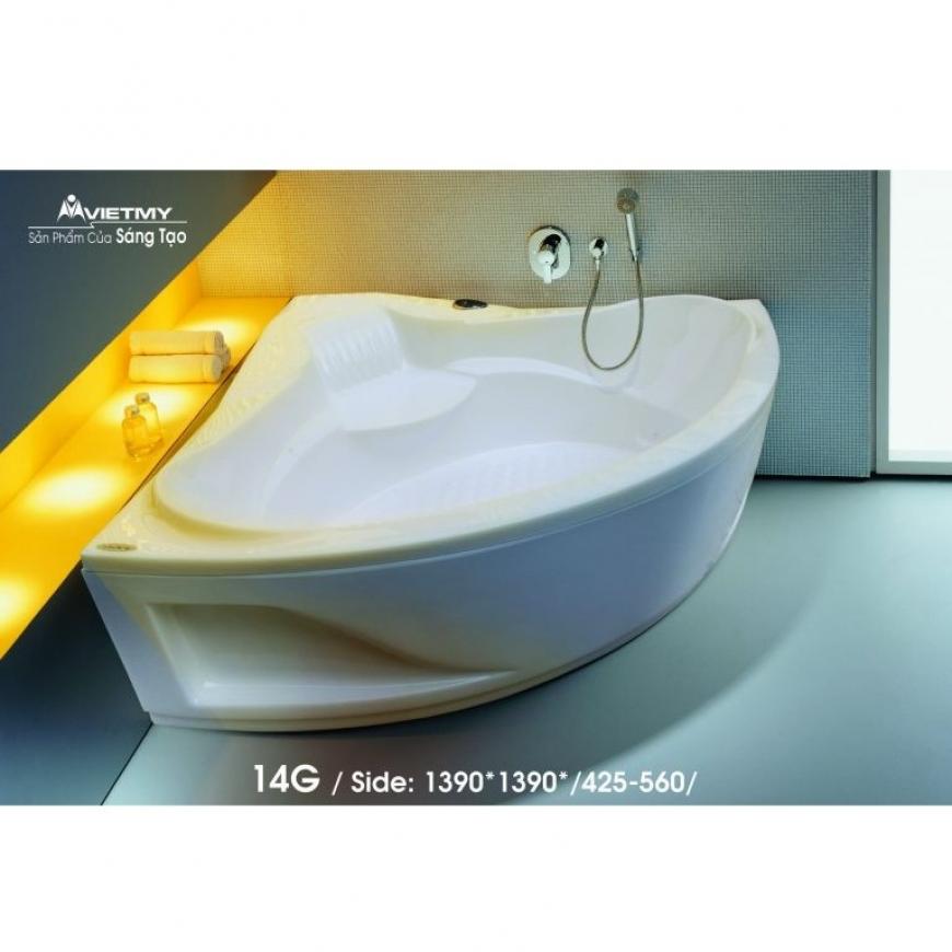 Bồn tắm góc Việt Mỹ 14G