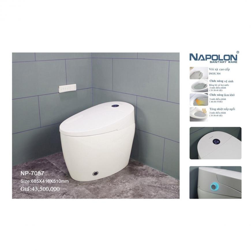 Bồn cầu thông minh Napolon NP-7087