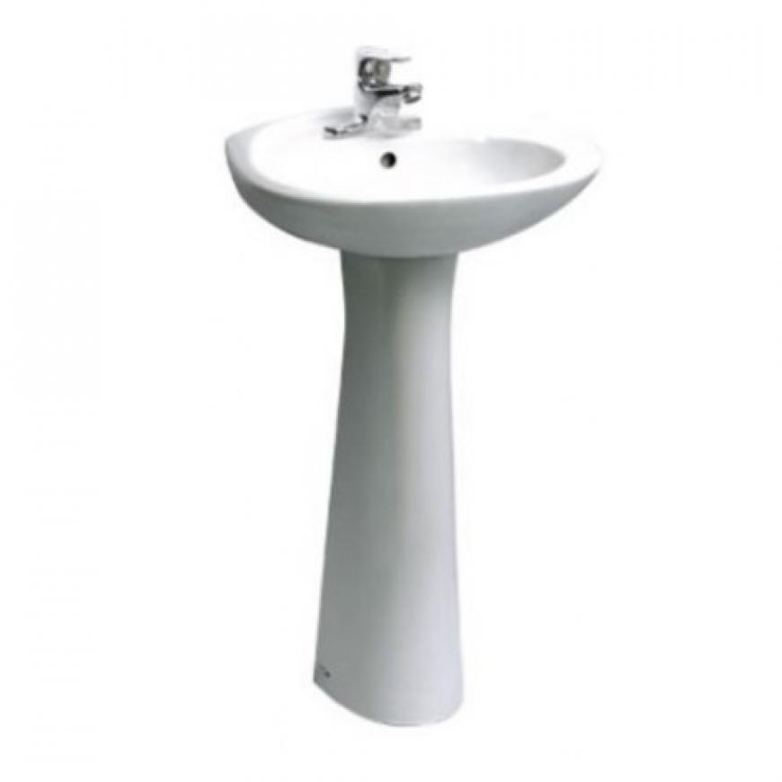 Lavabo treo tường Inax L-284V chân treo L-284VD