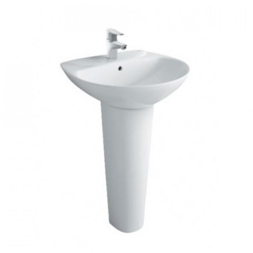 Lavabo treo tường Inax L-285V chân treo L-288VD