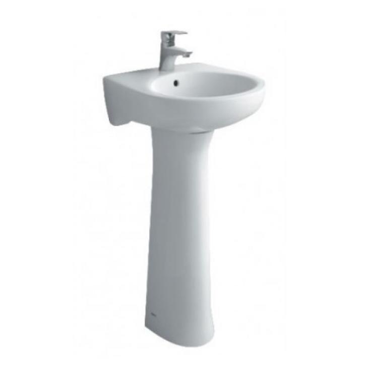 Lavabo treo tường Inax L-282V chân treo L-284VD