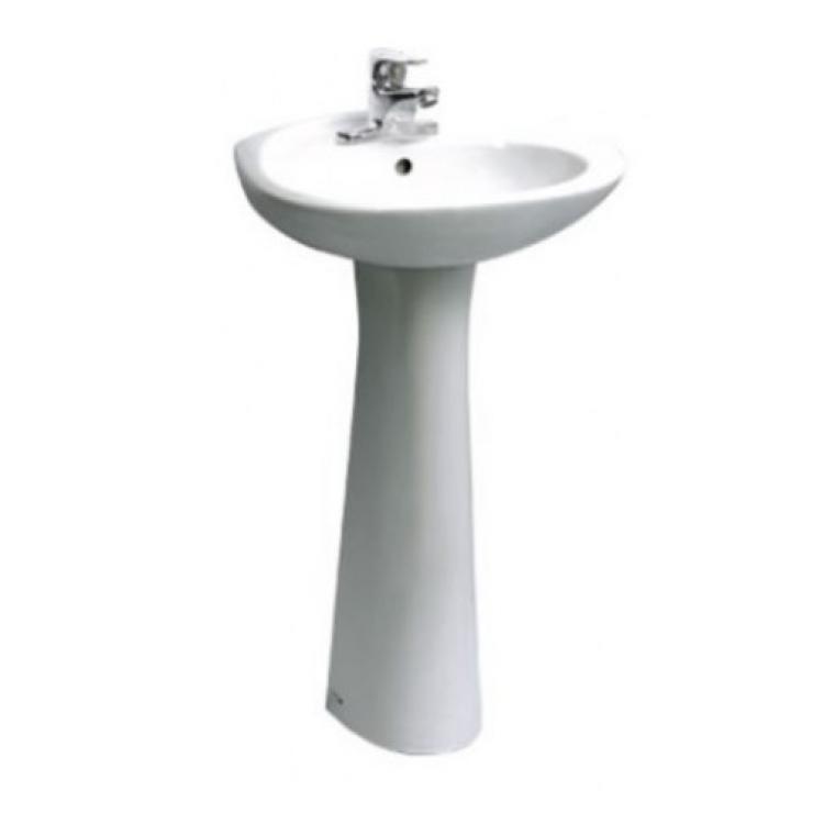Lavabo treo tường Inax L-284V chân treo L-284VD