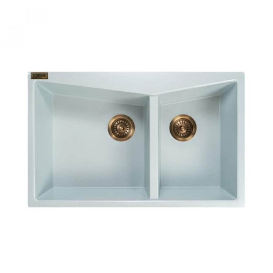 Chậu rửa chén đá nhân tạo GABBA GB-8050 LB
