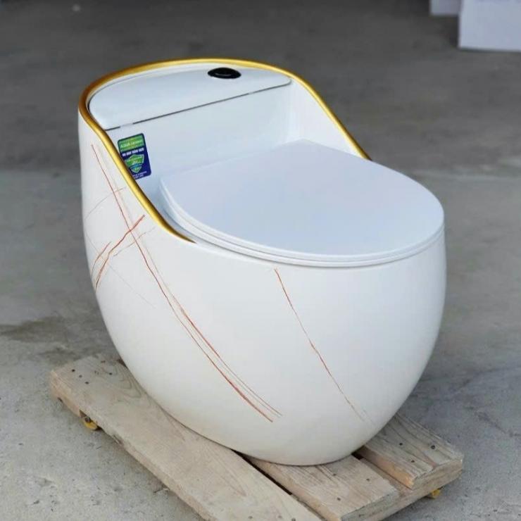 Bồn cầu một khối Gabba 9275 hình trứng