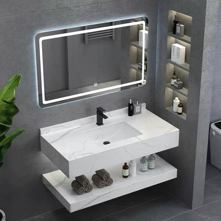 Bộ chậu lavabo bàn đá 2 tầng Gabba GB-72