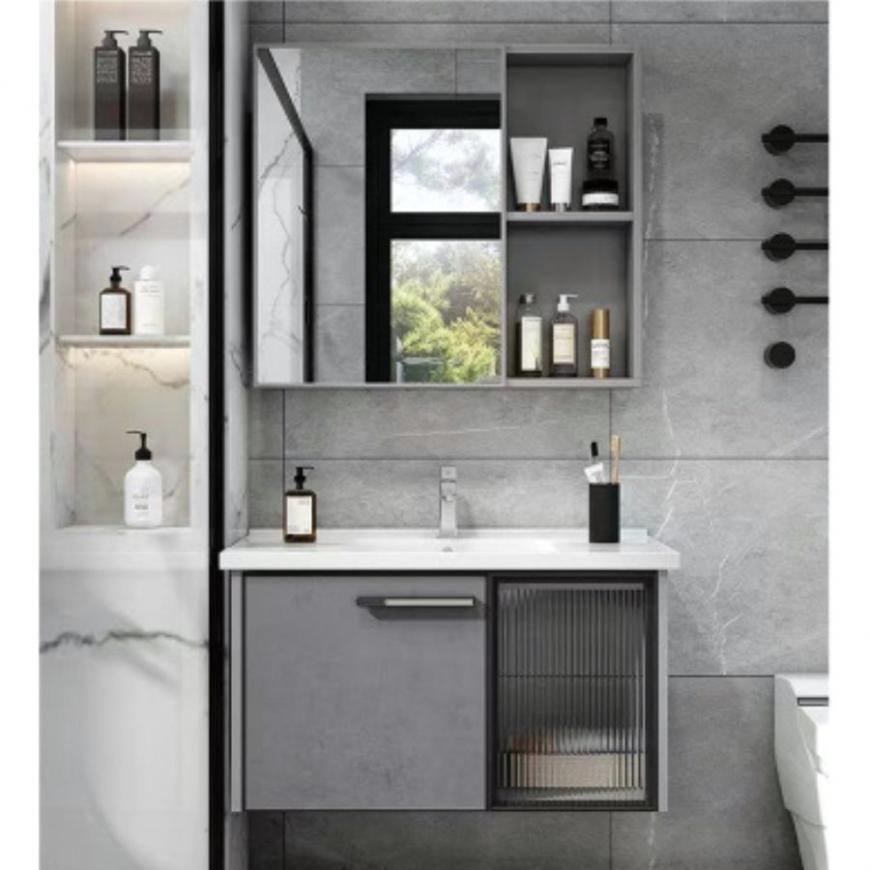 Bộ lavabo tủ nhôm Gabba 09