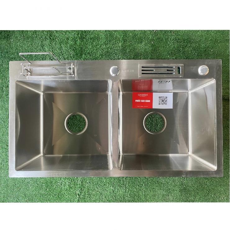 Chậu rửa chén inox 304 Gabba 8245RDT