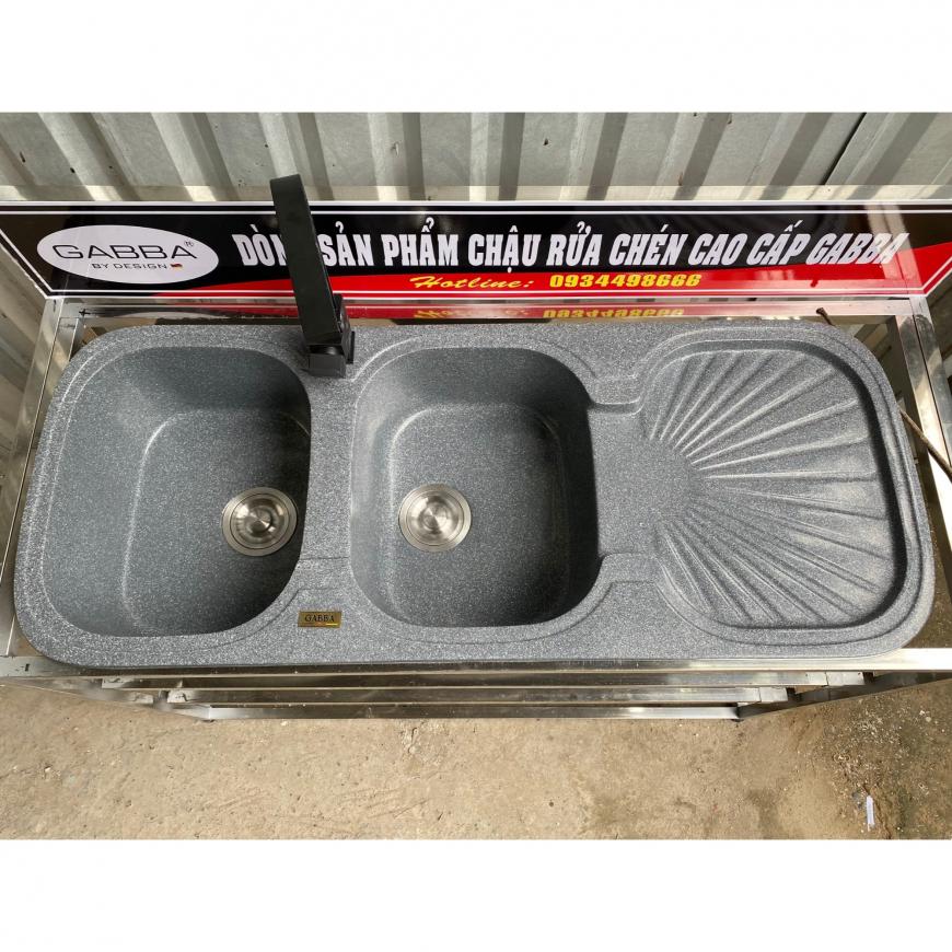 Chậu rửa chén đá nhân tạo Gabba G-11446