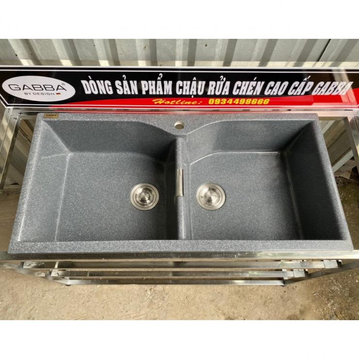 Chậu rửa chén đá nhân tạo Gabba G-9948