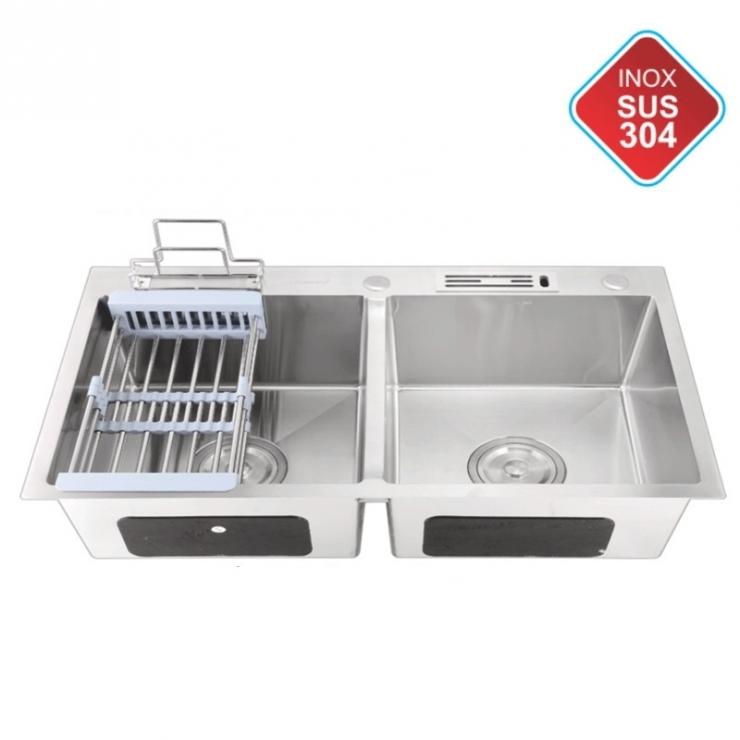 Chậu rửa chén inox 304 Gabba 8350RDT