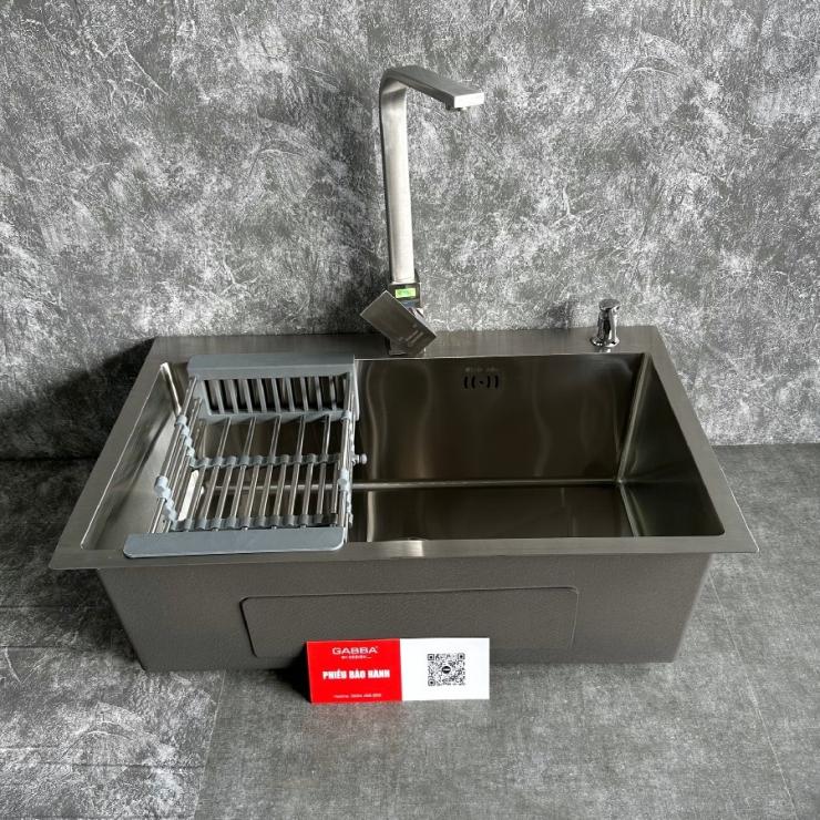 Chậu rửa chén inox 304 Gabba 6845