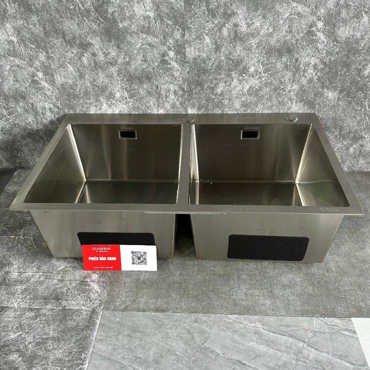 Chậu rửa chén inox 304 Gabba 9048KS