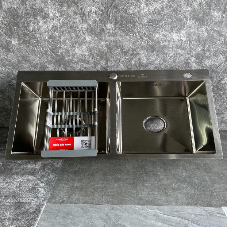 Chậu rửa chén inox 304 Gabba 9048S